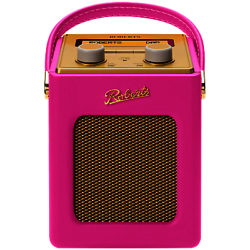 ROBERTS Revival Mini DAB/FM Digital Radio, Limited Edition Colours Pink
